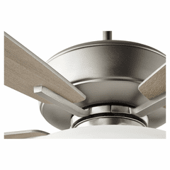 Quorum Breeze 60" 5-Blade 60" 2-LT Ceiling Fan - Satin Nickel - 70605-65 Quorum Breeze 60" 5-Blade 60" 2-LT Ceiling Fan - Satin Nickel - 70605-65