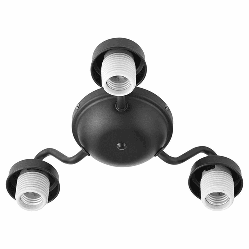 Quorum Brewster 3-LT Ceiling Fan Light Kit - Noir  - 2360-9169