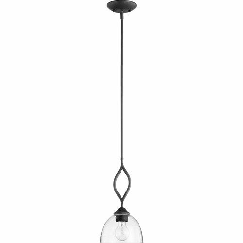 Quorum Brooks 1-LT Mini Pendant - Noir - 3050-69