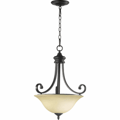 Quorum Bryant 3-LT Pendant - Oiled Bronze - 8154-3-86