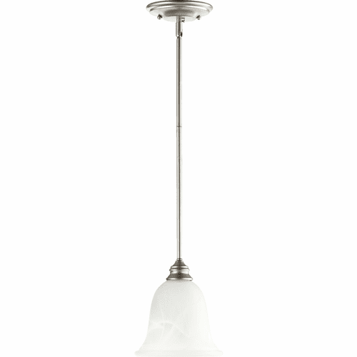 Quorum Bryant Mini Pendant - Classic Nickel - 3154-64