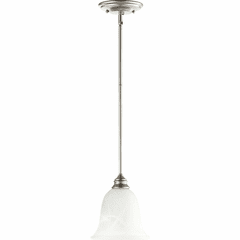 Quorum Bryant Mini Pendant - Classic Nickel - 3154-64 Quorum Bryant Mini Pendant - Classic Nickel - 3154-64