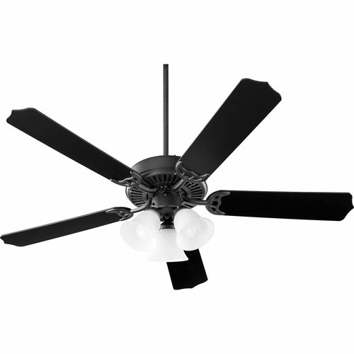 Quorum Capri X 3xLED Ceiling Fan - Matte Black - 7525-3059