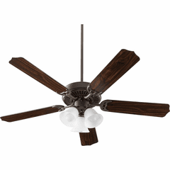 Quorum Capri X 3xLED Ceiling Fan - Oiled Bronze - 7525-3086