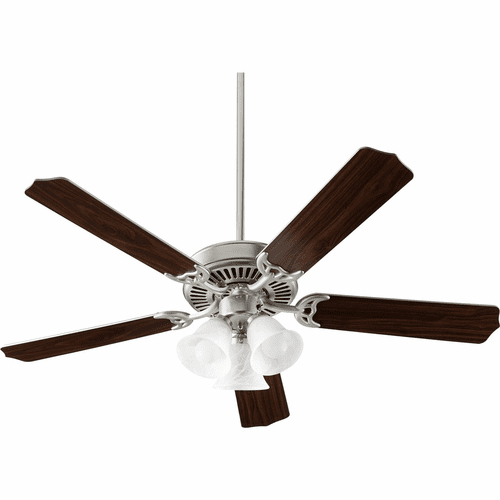 Quorum Capri X 3xLED Ceiling Fan - Satin Nickel - 7525-3165