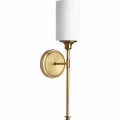 Quorum Celeste 1-LT Wall Mount - Aged Brass - 5309-1-80