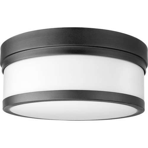Quorum Celeste 12" Flushmount - Noir - 3509-12-69