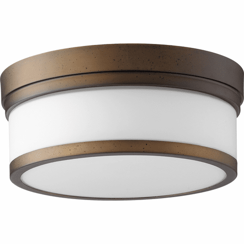 Quorum Celeste 12" Flushmount - Oiled Bronze - 3509-12-86