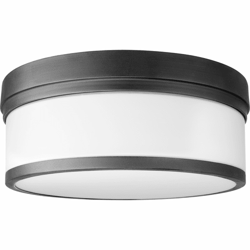 Quorum Celeste 14" Flushmount - Noir - 3509-14-69
