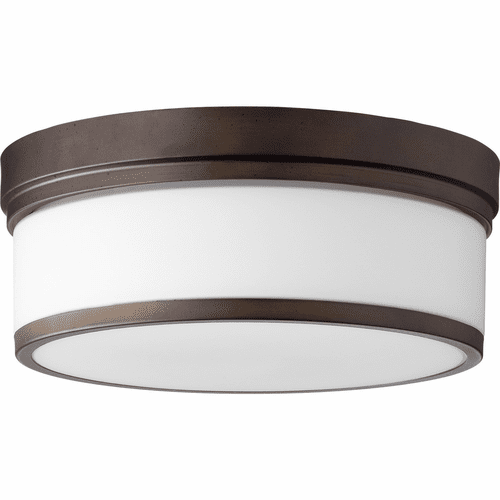 Quorum Celeste 14" Flushmount - Oiled Bronze - 3509-14-86