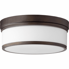 Quorum Celeste 14" Flushmount - Oiled Bronze - 3509-14-86