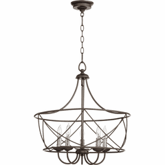 Quorum Cilia 5-LT Pendant - Oiled Bronze - 6416-5-86 Quorum Cilia 5-LT Pendant - Oiled Bronze - 6416-5-86