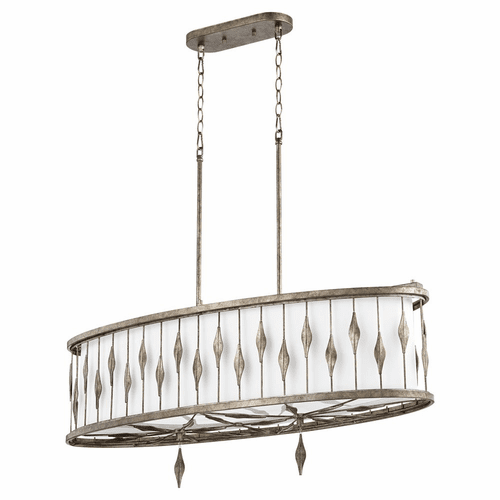 Quorum Cordon 5-LT Pendant - Persian Gray  - 856-5-91