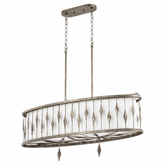 Quorum Cordon 5-LT Pendant - Persian Gray  - 856-5-91