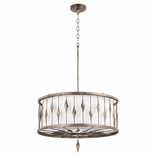 Quorum Cordon 6-LT Pendant - Persian Gray  - 855-6-91