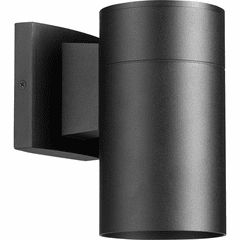 Quorum Cylinder 1-LT 4" Outdoor Lantern- Nr - Noir - 720-69