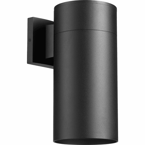 Quorum Cylinder 1-LT 6" Outdoor Lantern - Noir - 721-69