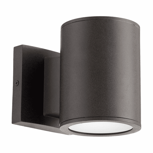 Quorum Cylinder 2-LT Outdoor LED Wall Light - Oiled Bronze  - 920-2-86