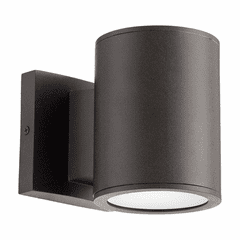 Quorum Cylinder 2-LT Outdoor LED Wall Light - Oiled Bronze  - 920-2-86