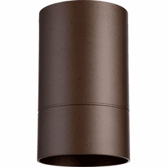 Quorum Cylinder 4" Flushmount - Oiled Bronze - 320-86