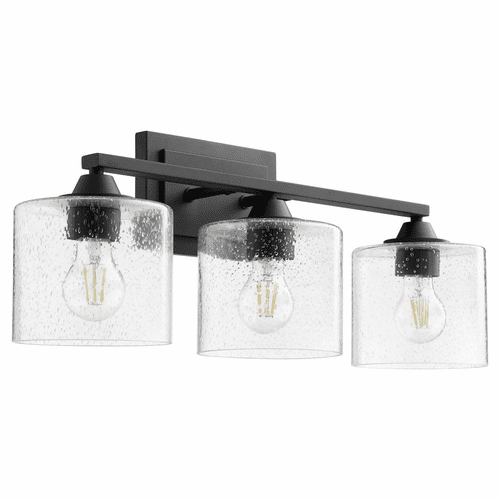 Quorum Dakota 3-LT Bath Vanity Light - Noir  - 5202-3-69