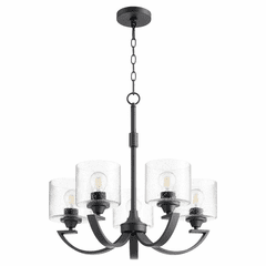 Quorum Dakota 5-LT Chandelier - Noir  - 6202-5-69