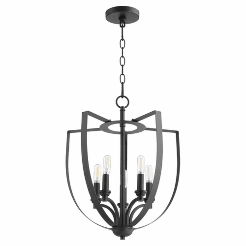 Quorum Dakota 5-LT Chandelier - Noir  - 8202-5-69
