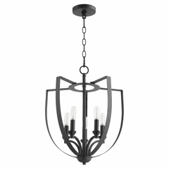 Quorum Dakota 5-LT Chandelier - Noir  - 8202-5-69