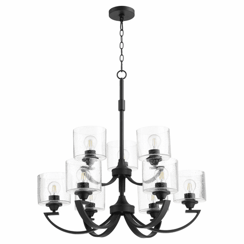 Quorum Dakota 9-LT Chandelier - Noir  - 6202-9-69