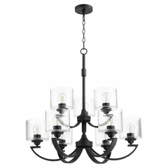 Quorum Dakota 9-LT Chandelier - Noir  - 6202-9-69