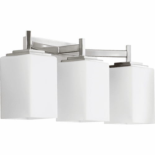 Quorum Delta 3-LT Vanity - Satin Nickel - 5084-3-65