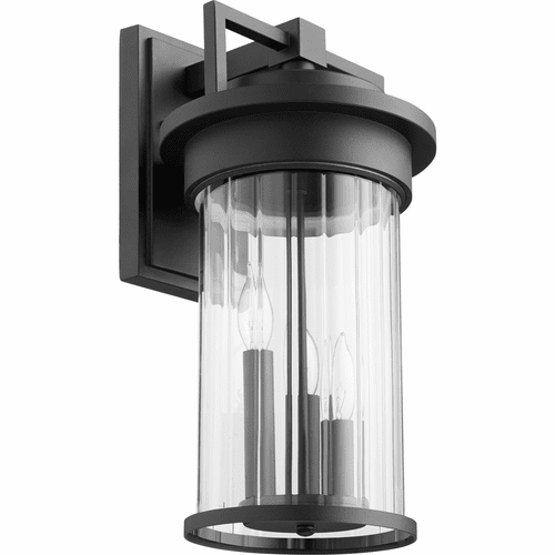 Quorum Dimas 3-LT Outdoor Lantern - Noir - 7215-3-69