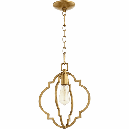 Quorum Dublin 1-LT Pendant - Gold Leaf - 3842-74
