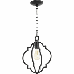 Quorum Dublin 1-LT Pendant - Noir - 3842-69 Quorum Dublin 1-LT Pendant - Noir - 3842-69