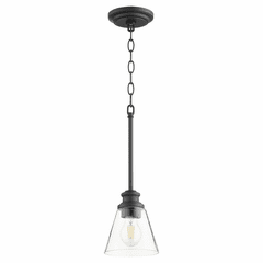 Quorum Dunbar 1-LT Pendant - Noir  - 309-69