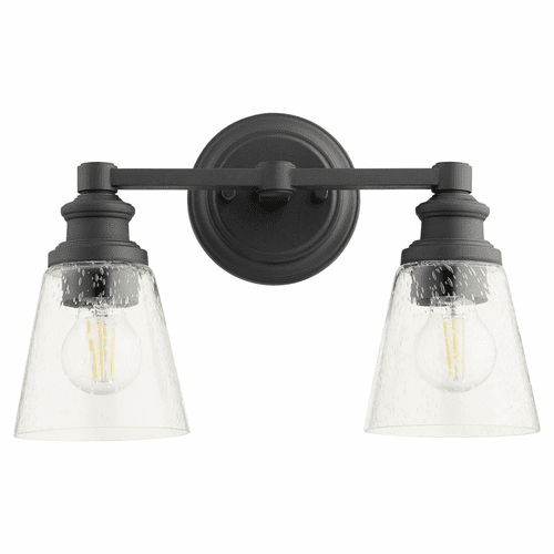 Quorum Dunbar 2-LT Wall Mount - Noir  - 509-2-69