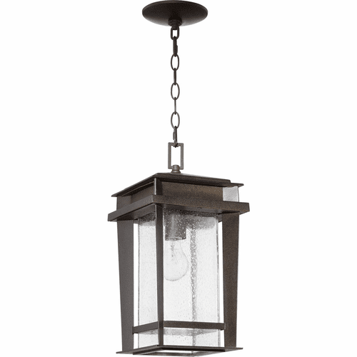 Quorum Easton 1-LT Pendant - Oiled Bronze - 7041-1-86
