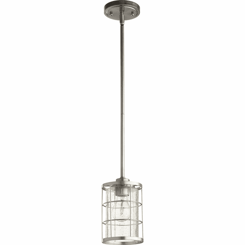 Quorum Ellis 1-LT Pendant - Satin Nickel - 3364-65