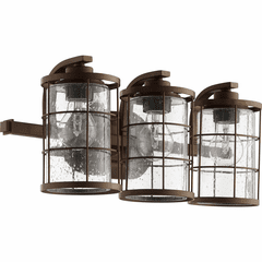 Quorum Ellis 3-LT Vanity - Oiled Bronze - 5364-3-86