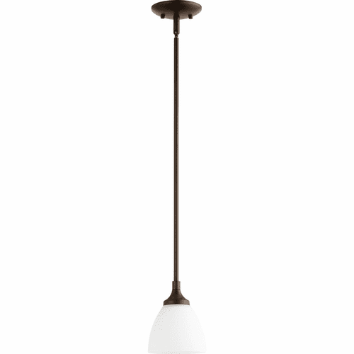 Quorum Enclave 1-LT Mini Pendant - Oiled Bronze - 3059-86