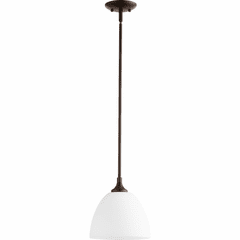 Quorum Enclave 1-LT Pendant - Oiled Bronze - 3159-86 Quorum Enclave 1-LT Pendant - Oiled Bronze - 3159-86