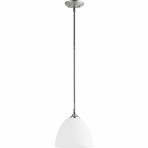 Quorum Enclave 1-LT Pendant - Satin Nickel - 3159-65