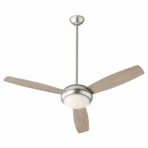 Quorum Expo 3-Blade 52" LED Ceiling Fan - Satin Nickel  - 20523-65