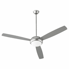Quorum Expo 60" 2-LT LED Ceiling Fan - Satin Nickel  - 20603-65