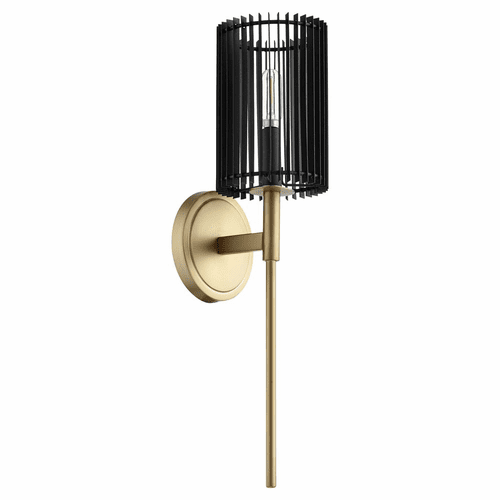 Quorum Finura 1-LT Wall Mount - Aged Brass  - 517-80