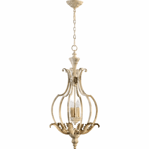 Quorum Florence 4-LT Entry Light - Persian White - 6837-4-70