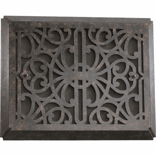 Quorum Flush Mount Door Chime Grill - Toasted Sienna - 7-113-044