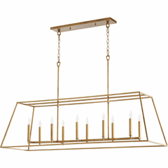 Quorum Gabriel 10-LT Linear - Gold Leaf - 654-10-74