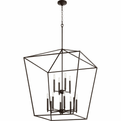 Quorum Gabriel 12-LT Entry Light - Oiled Bronze - 604-12-86