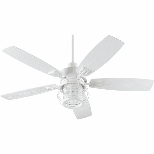 Quorum Galveston Patio Fan Patio Fan - Studio White - 13525-8